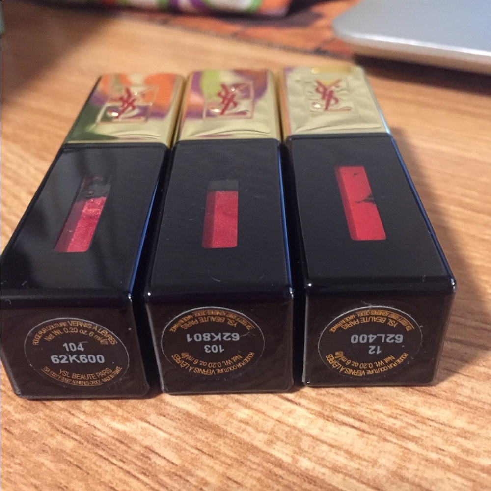 YSL Lip Gloss bundle 3